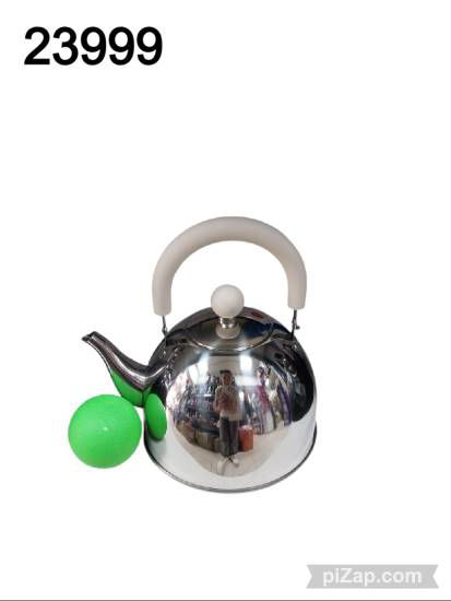 Imagen de PAVA DE ACERO 1,5LT PICO MATERO MANGO COLOR 1.26